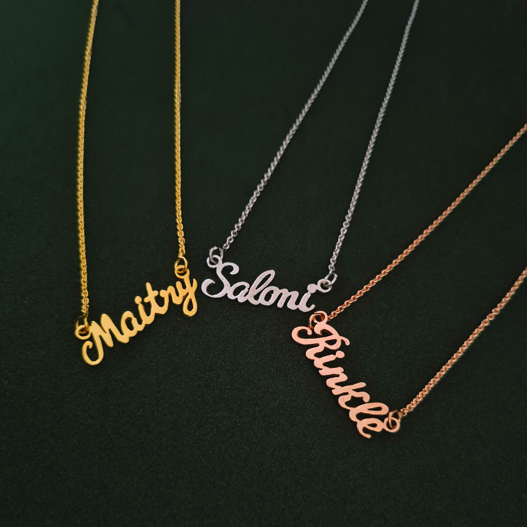 Name Pendant with Chain JewelitbySZ