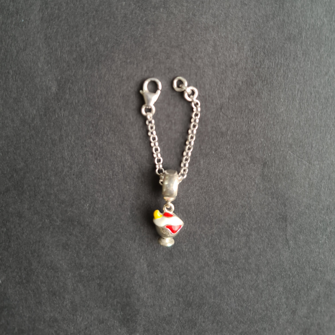 Ice Cream Cup Watch Charm