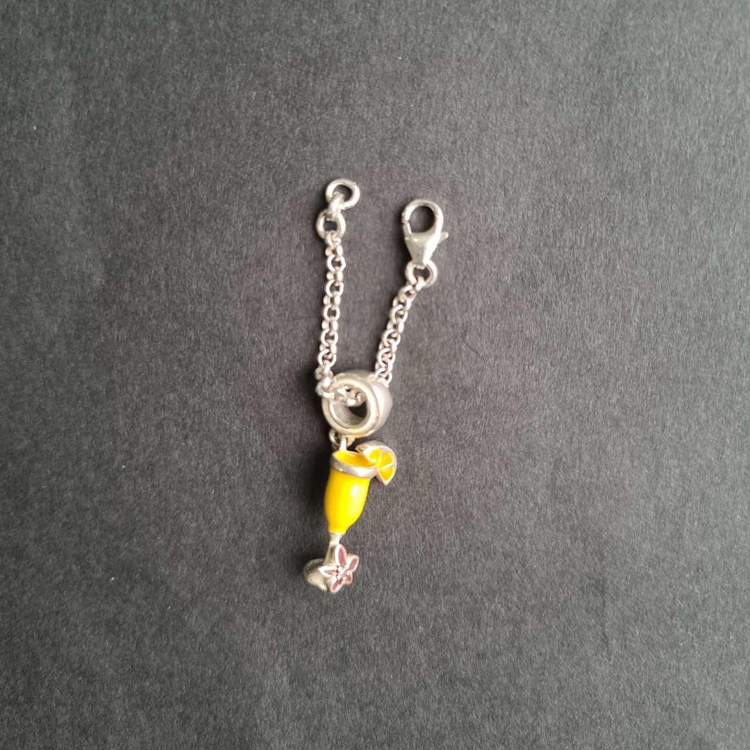 Orange Juice Watch Charm