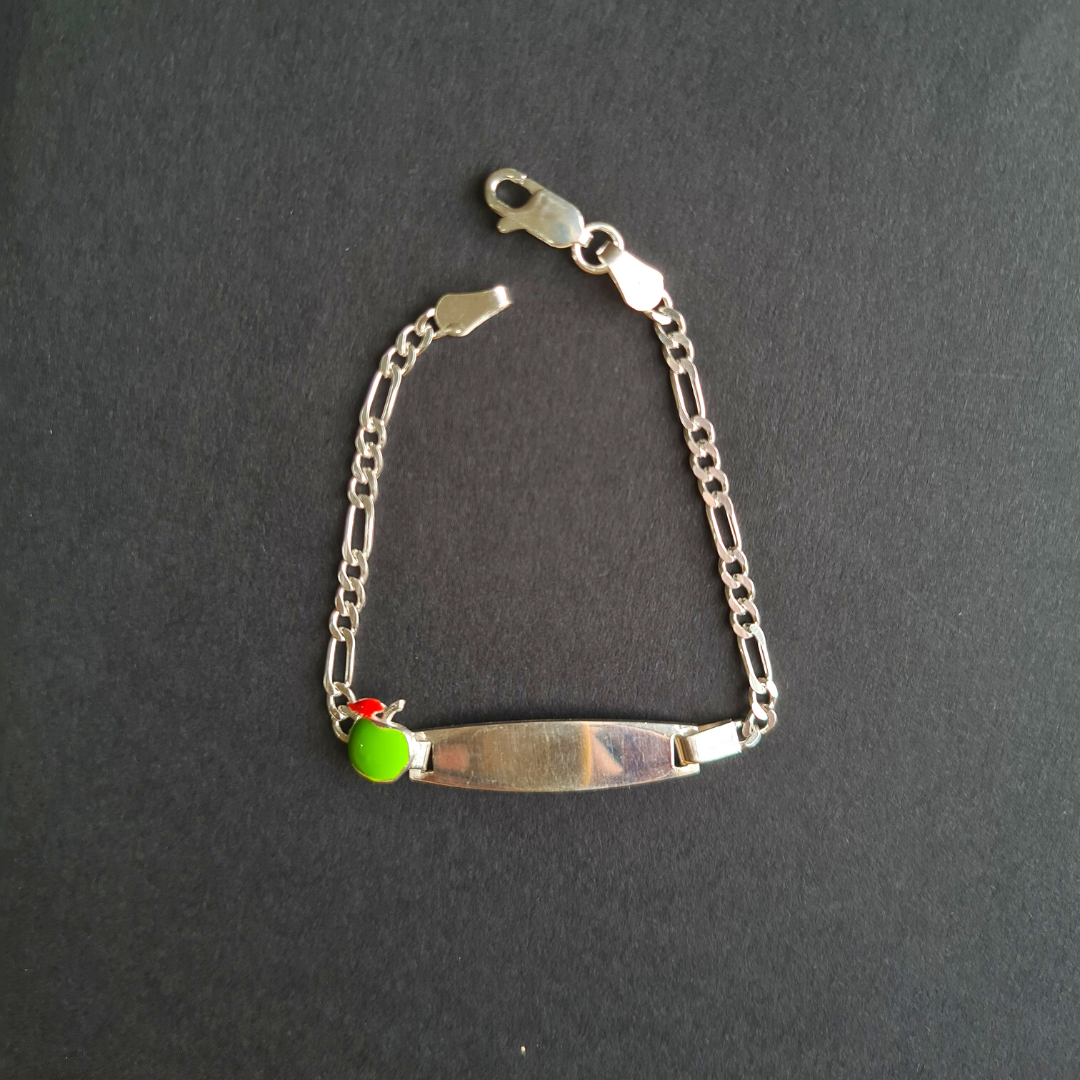 Personalised Apple Name Bracelet (Kids)