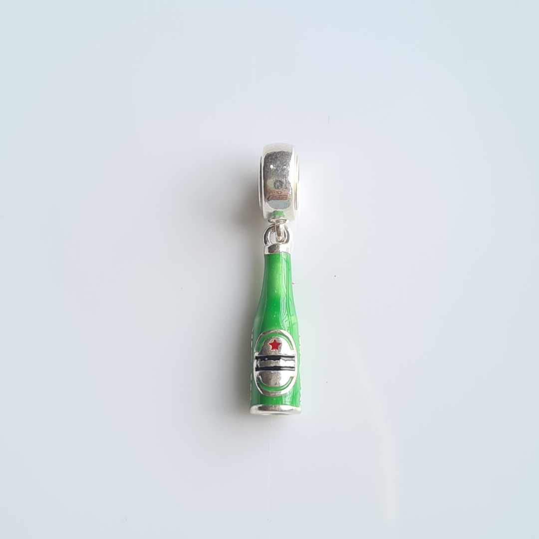 Beer Heineken Bottle  Watch Charm