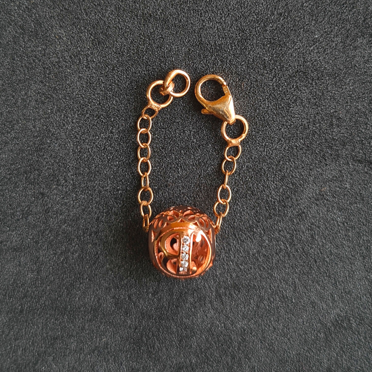 Carved Stones Watch Charm