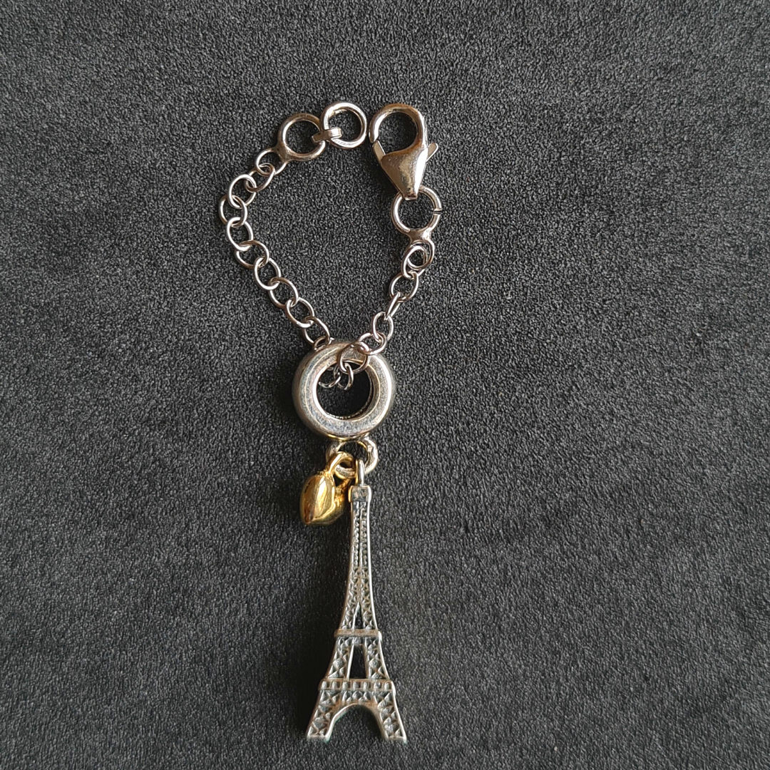 Eiffel Tower Watch Charm