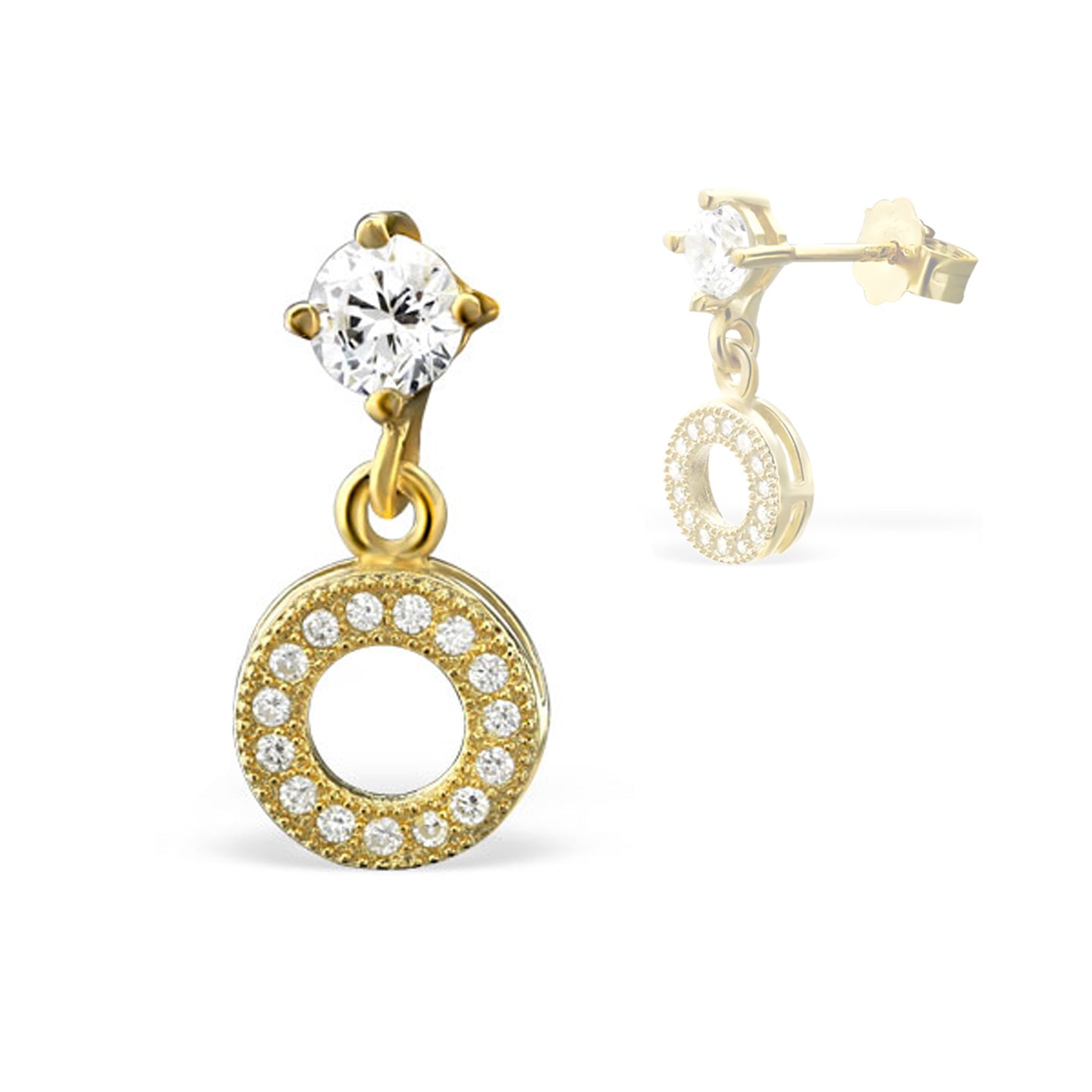 Wheel-of-fortune Earrings