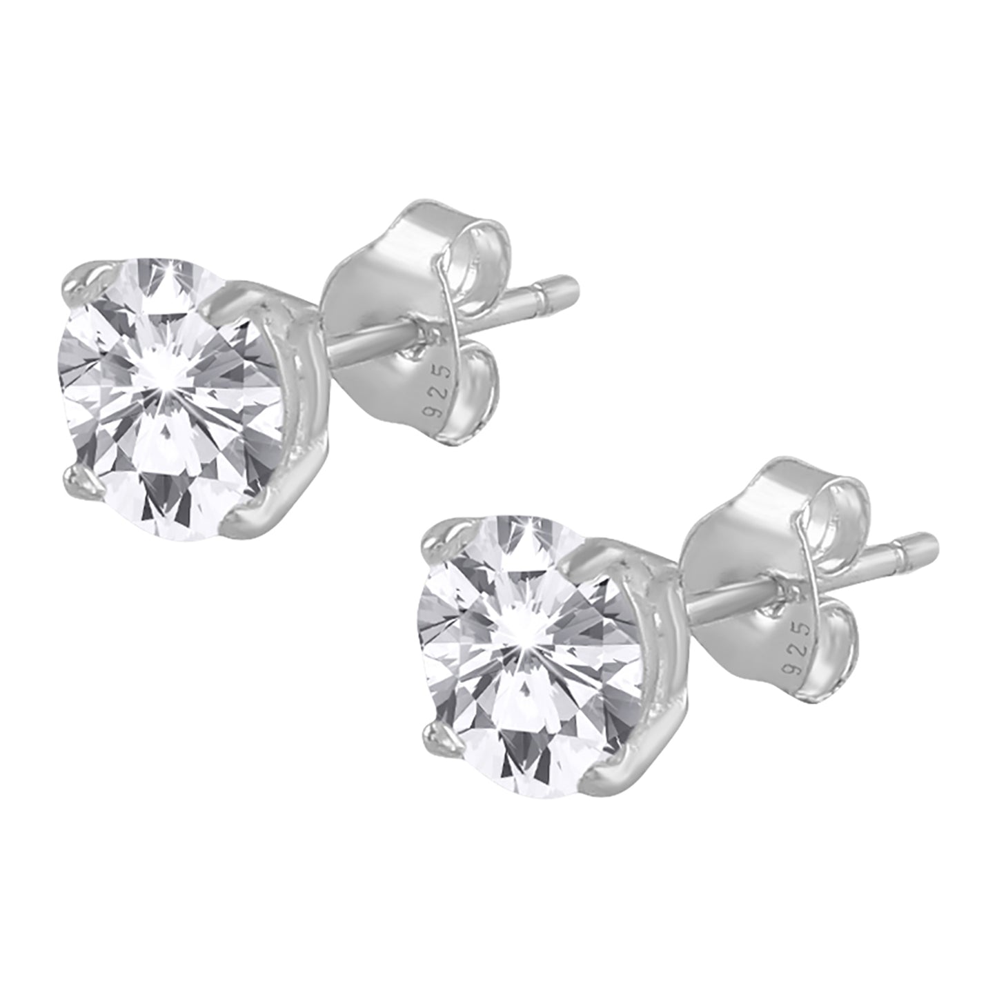 Treasure-in-my-Basket Studs (Rhodium Finish)