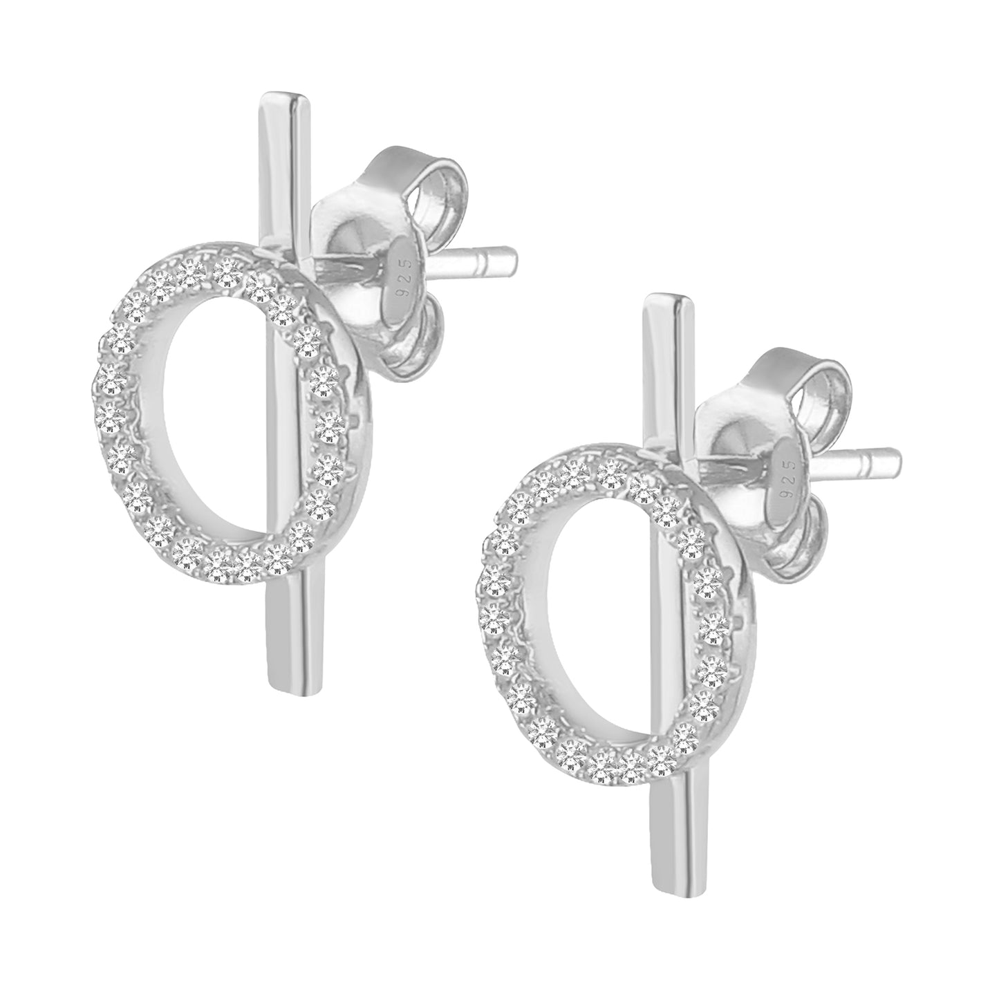 Wreath n Bar Earrings