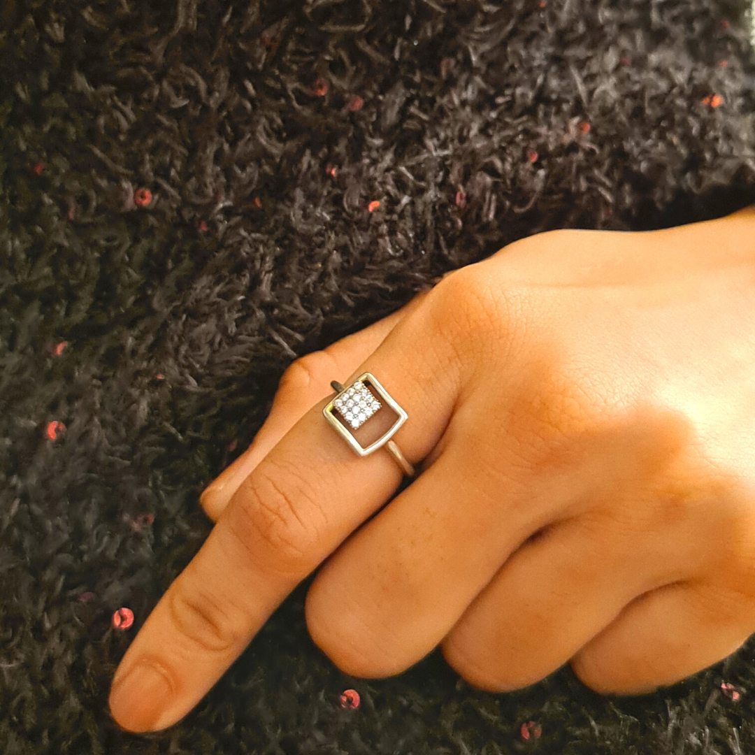 Sparkle-in-a-box Ring