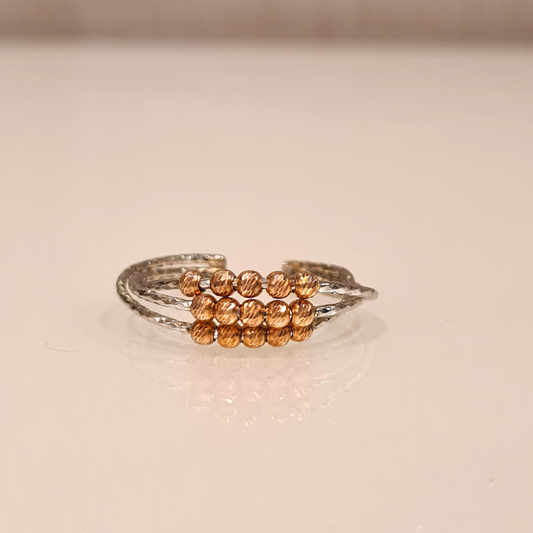 Balls Ring (Rose Gold)
