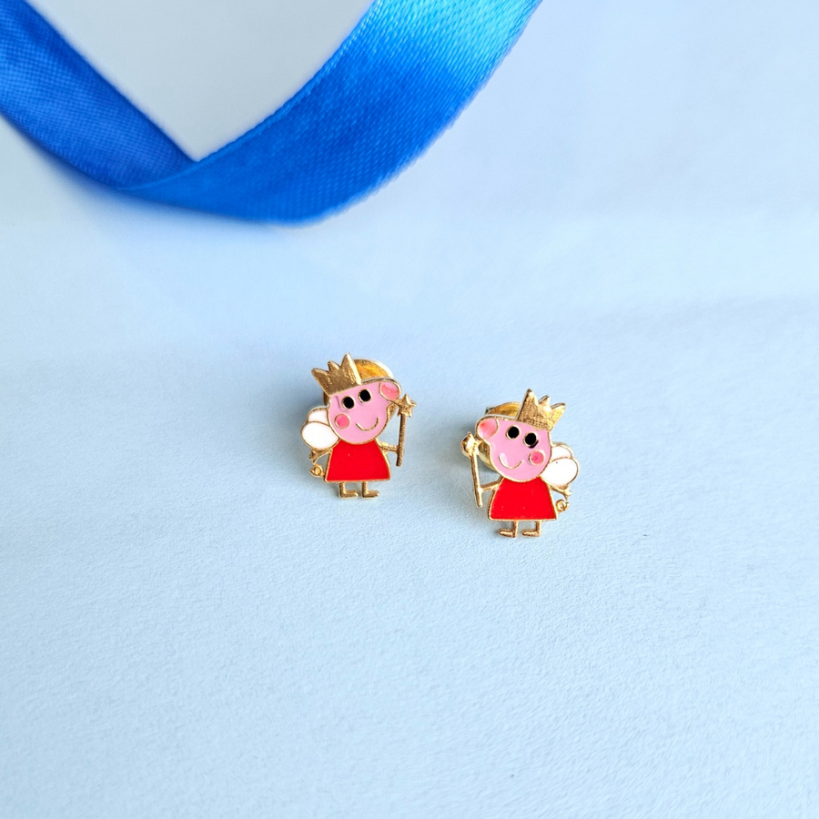 Peppa Pig Fairy Earrings