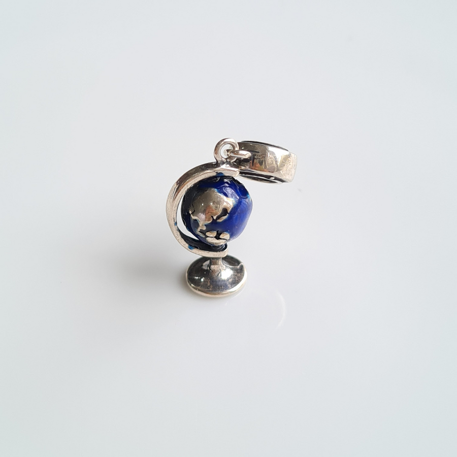 Globe Watch Charm