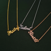 Name Pendant with Chain