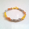 Twisted Coil Bracelet (Tricolour Finish)