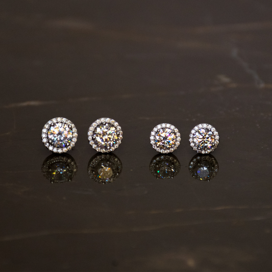 Halo Studs (White)