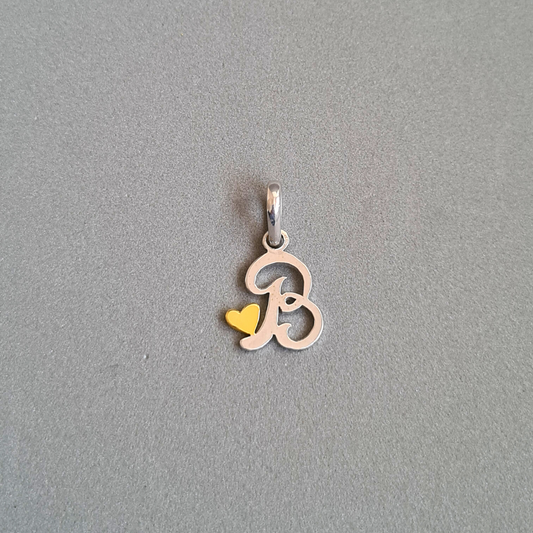 B Charm Pendant