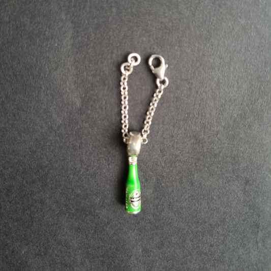 Beer Heineken Bottle  Watch Charm