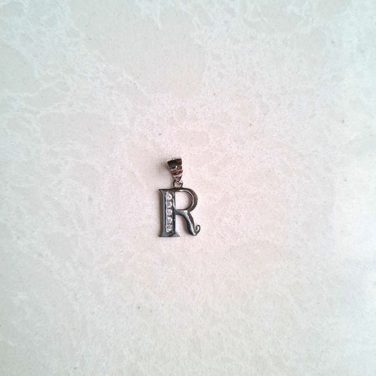 R Charm Pendant