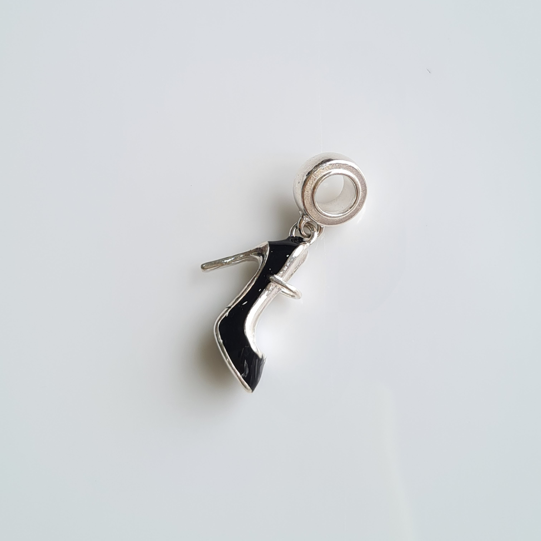 High Heel Shoe Charm Pendant