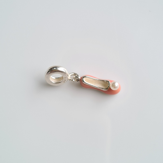 Pearl Lady Shoe Charm Pendant