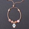 Adjustable Charms Bracelet (Rose Gold)