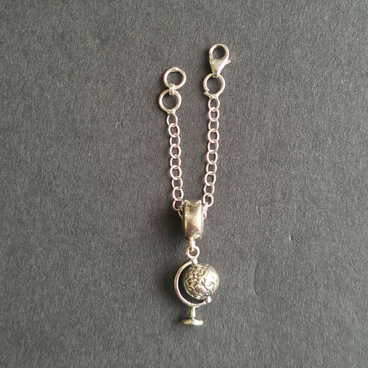 Globe Watch Charm