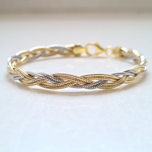 Coil Bracelet (2 toned)