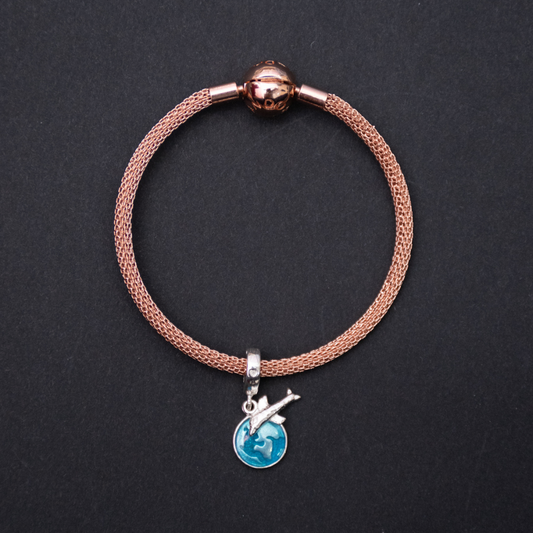 Charms Bracelet (Rose Gold)