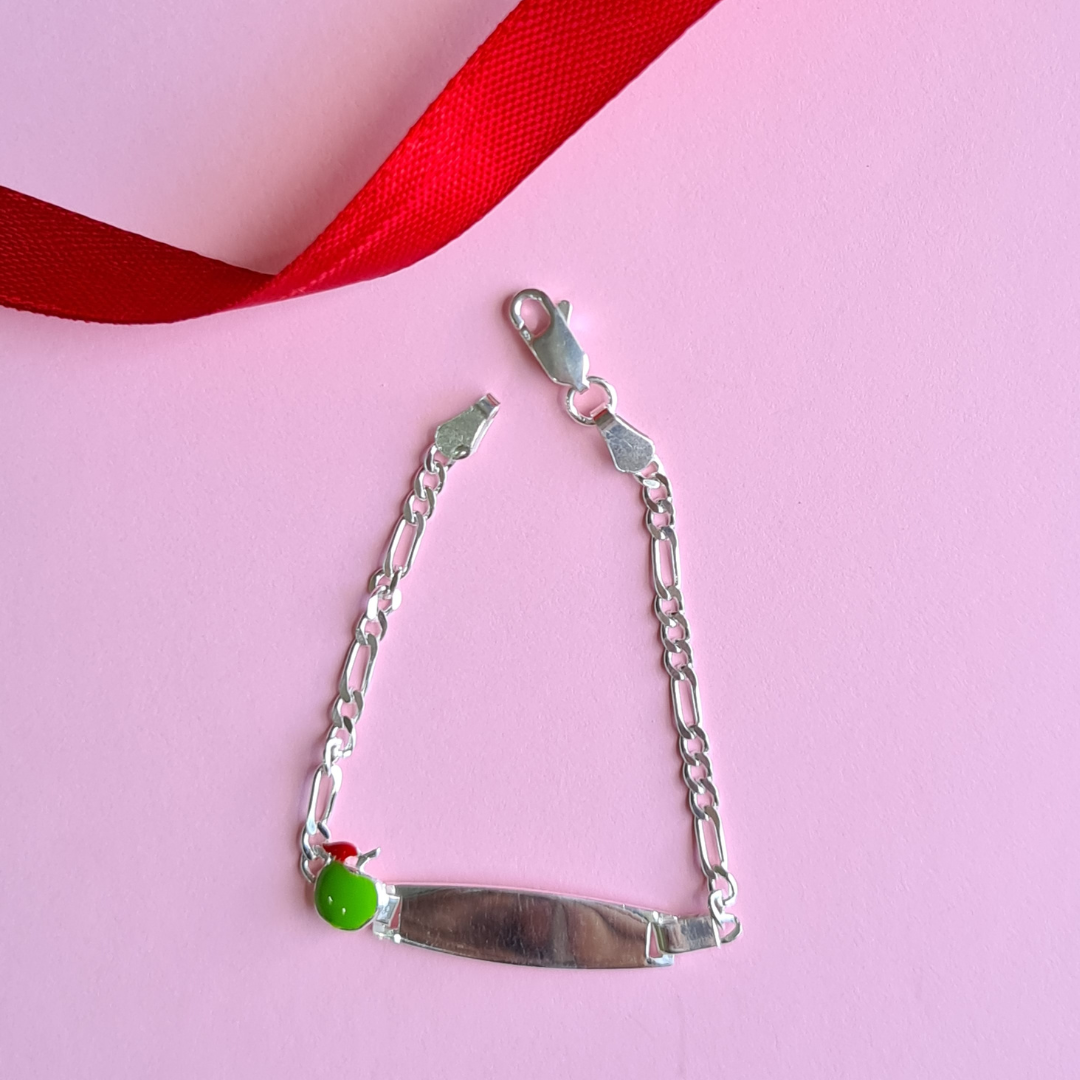 Personalised Apple Name Bracelet (Kids)