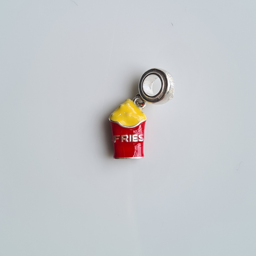 French Fries Watch Charm