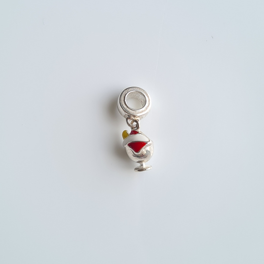 Ice Cream Cup Charm Pendant