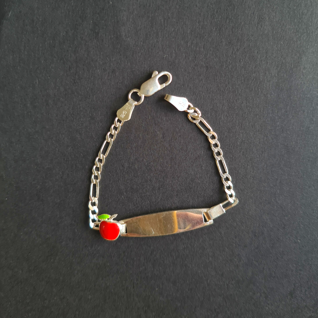 Personalised Apple Name Bracelet (Kids)