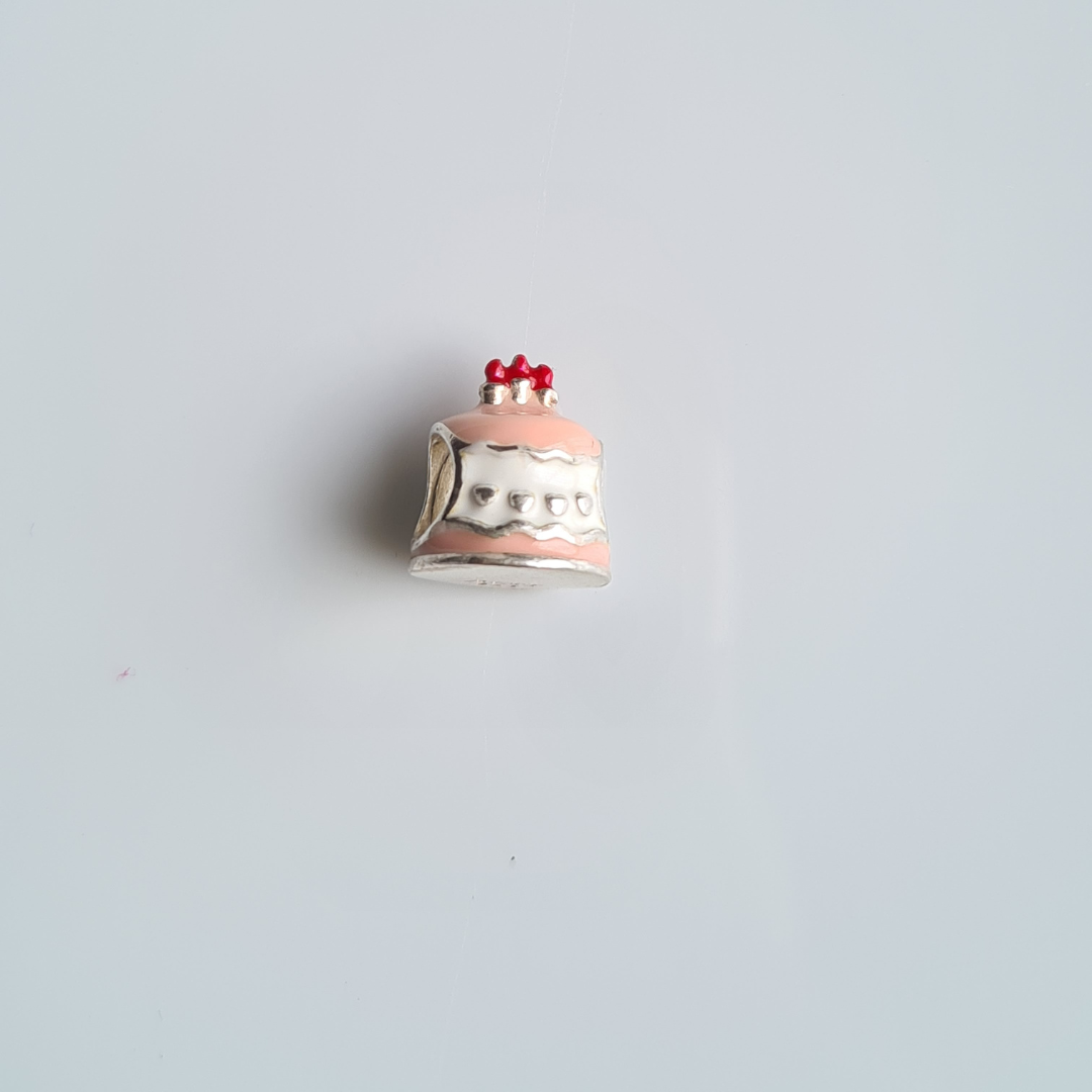 Birthday Cake Charm Pendant