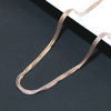 Rose Gold and Silver Multiple Lines (5 lines) Chain