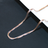 Rose Gold and Silver Multiple Lines (5 lines) Chain