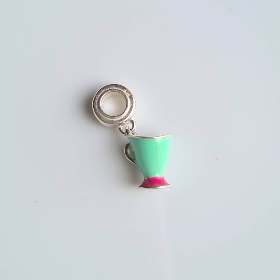 Tea Cup Watch Charm