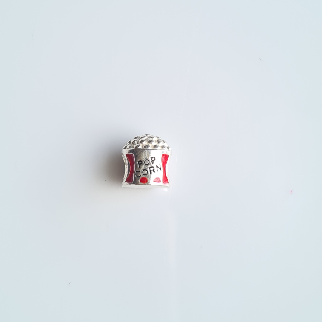 Popcorn Charm Pendant