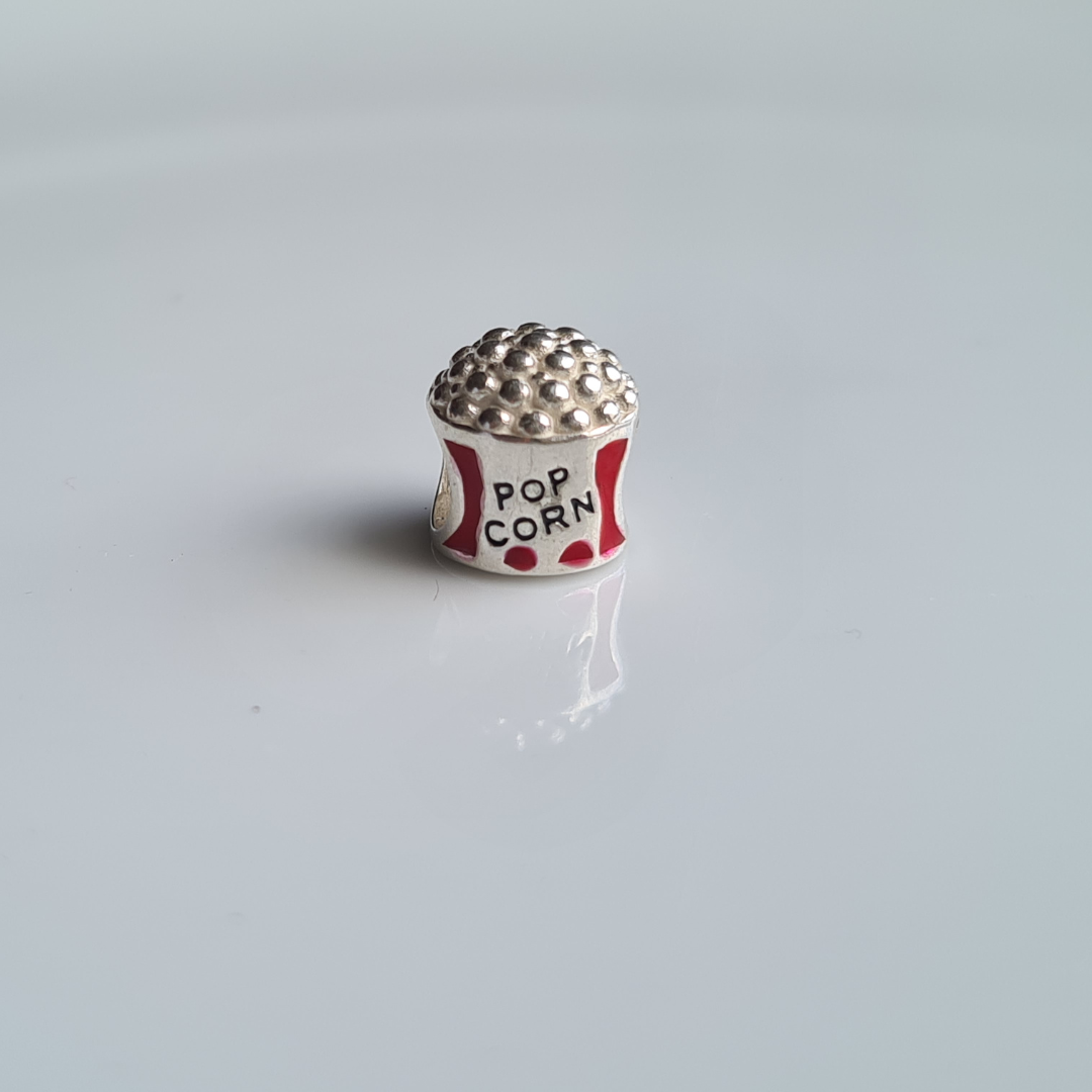 Popcorn Charm Pendant