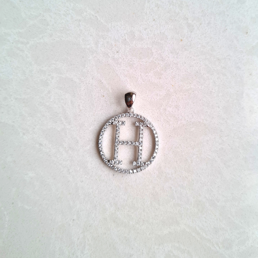 H Charm Pendant