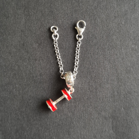 Dumbbell Watch Charm