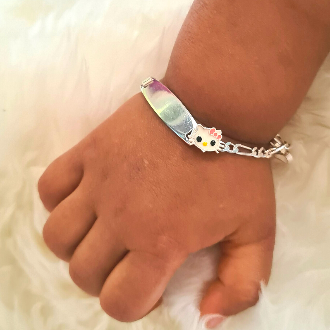 Personalised Kitty Name Bracelet (Kids)