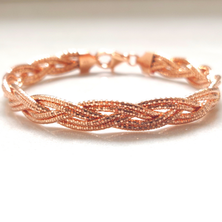 Coil Bracelet (Rose Gold)