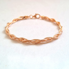 Twisted Coil Bracelet (Rose Gold Finish)