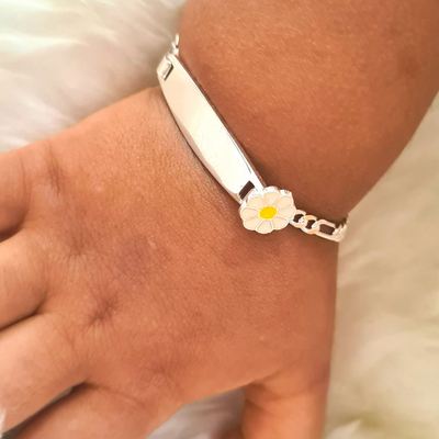 Personalised Flower Name Bracelet (Kids)