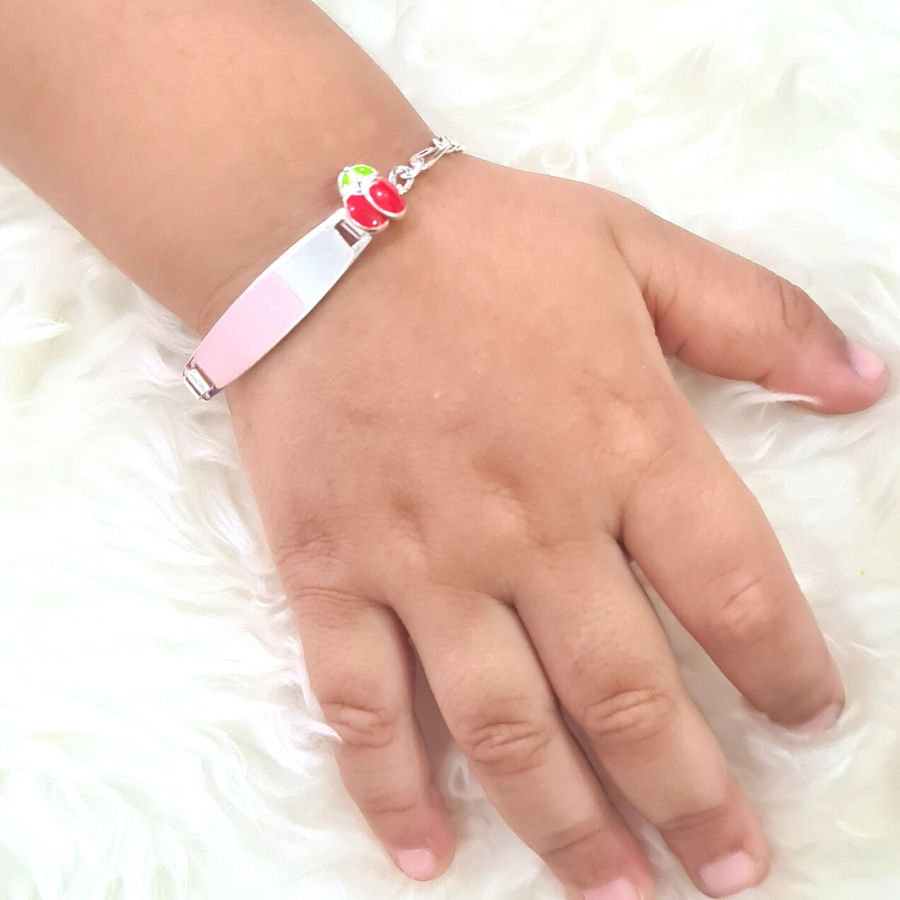 Personalised Cherry Name Bracelet (Kids)