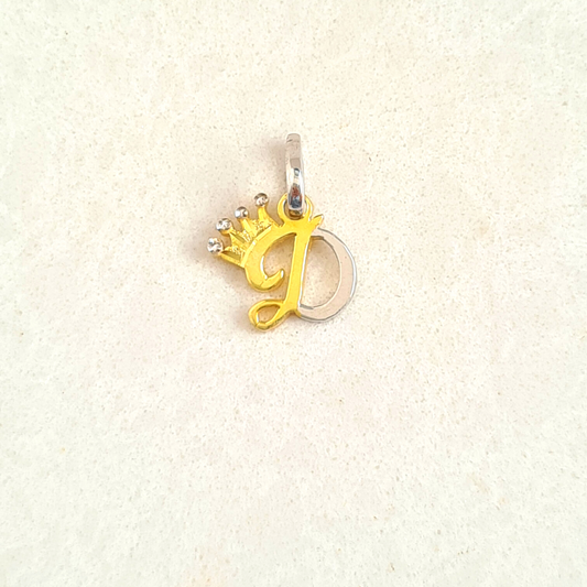 D Charm Pendant