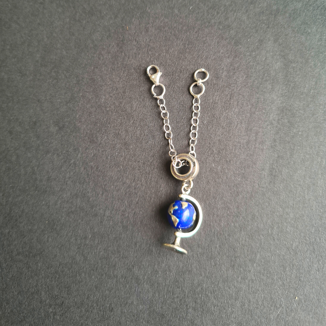 Globe Watch Charm