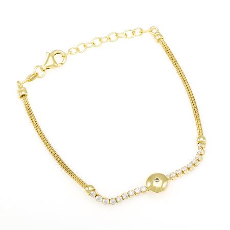 Queen Cobra Supernova Bracelet (Gold Finish)