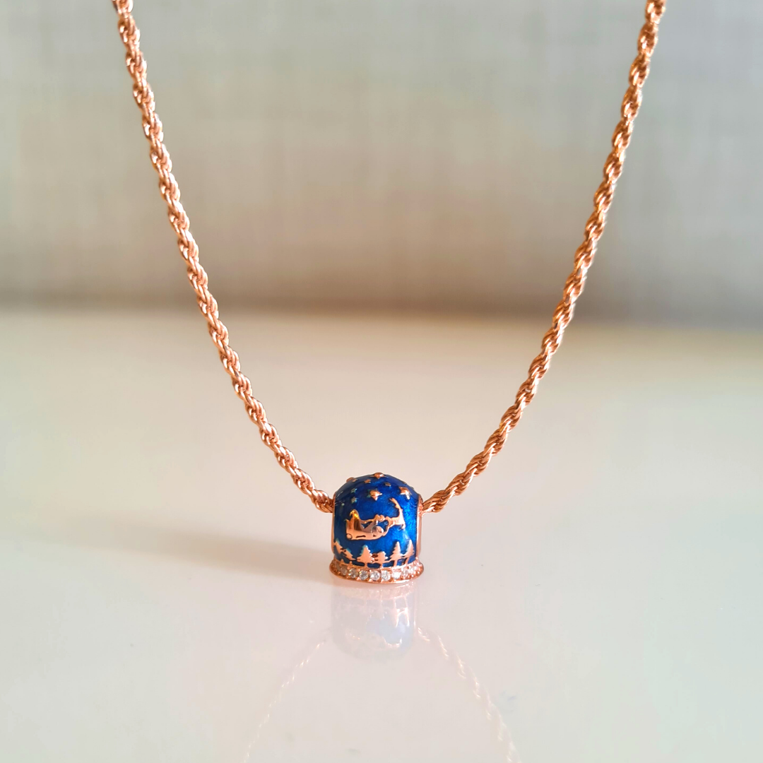 Blue Charm Pendant