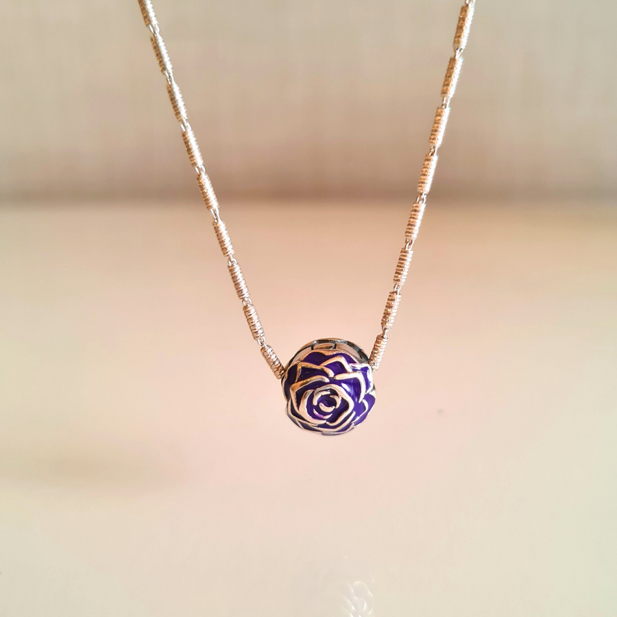 Rose Charm Pendant