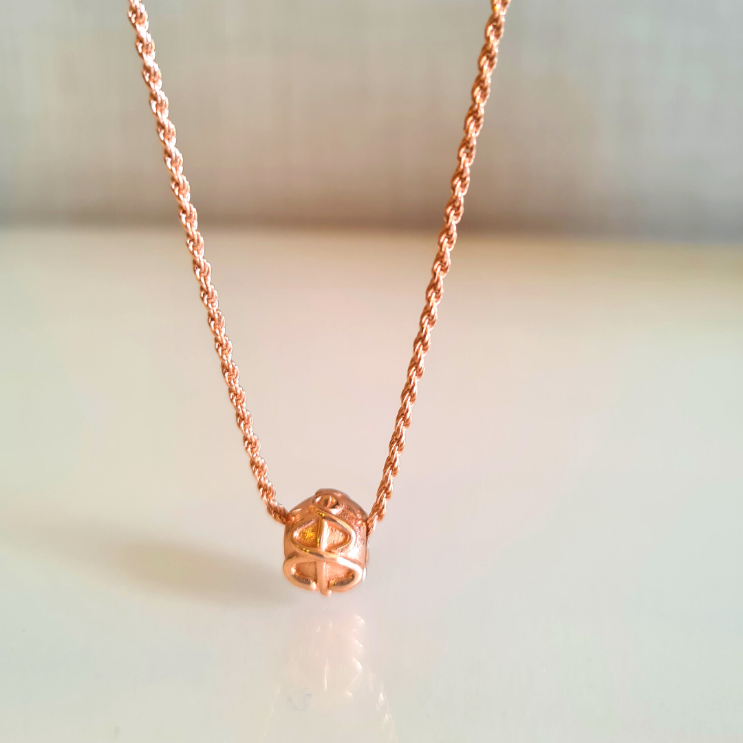 Rose Gold Charm Pendant