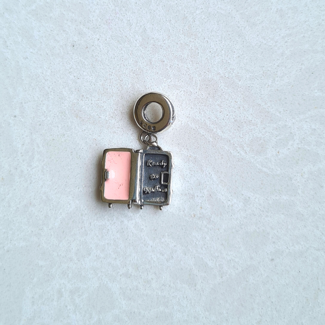 Suitcase Charm Pendant